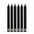Noir Taper Candles
