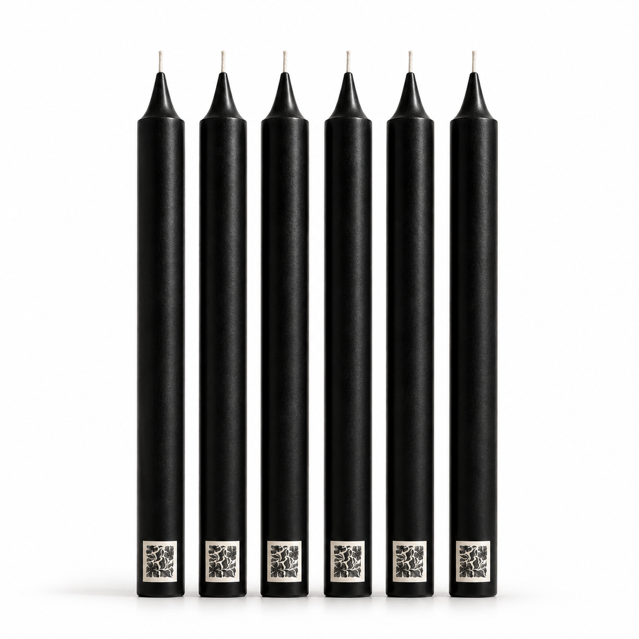 Noir Taper Candles