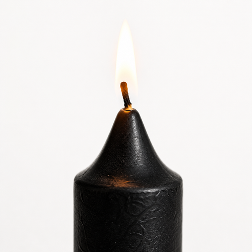 Noir Taper Candles